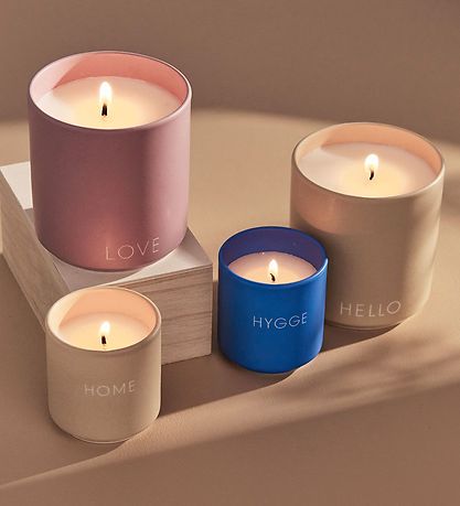 Design Letters Duftlys - Scented Candle - Caramel Popcorn Design Letters Duftlys - Scented Candle - Caramel Popcorn