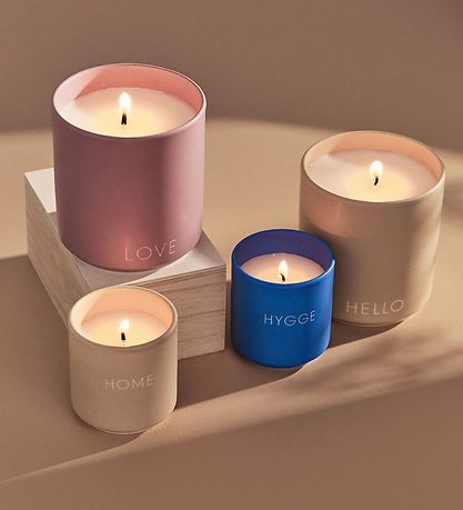 Design Letters Scented Candle - Scented Candle - Mango & Monoi B