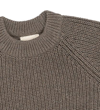 That's Mine Bluse - Flo Sweater - Earth Brown Melange That's Mine Bluse - Flo Sweater - Earth Brown Melange