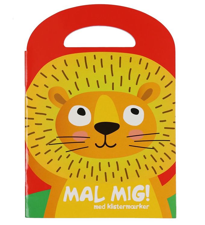 Forlaget Bolden Malebog - Mal mig m. Klistermærker - Dansk