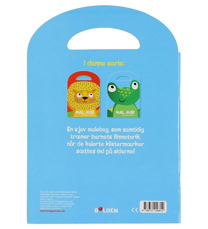 Forlaget Bolden Malebog - Mal Mig! m. Klistermærker - Dansk Forlaget Bolden Malebog - Mal Mig! m. Klistermærker - Dansk