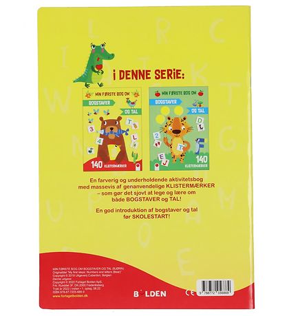 Forlaget Bolden Bog - Min Første Bog Om: Bogstaver Og Tal Forlaget Bolden Bog - Min Første Bog Om: Bogstaver Og Tal