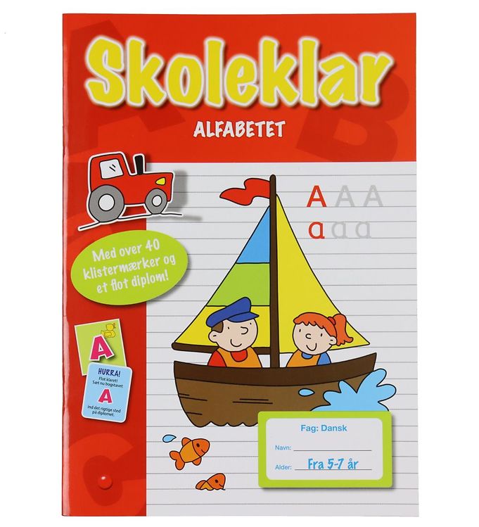 Forlaget Bolden Bog - Skoleklar: Alfabetet - Dansk