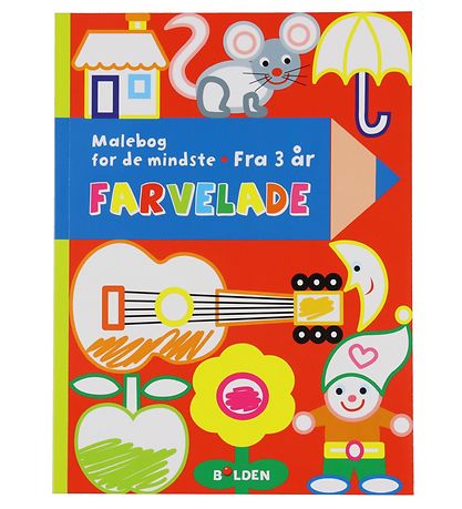 Forlaget Bolden Malebog - Farvelade - For De Mindste - Dansk Forlaget Bolden Malebog - Farvelade - For De Mindste - Dansk