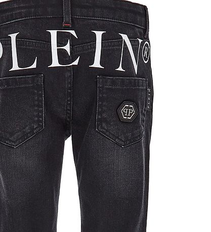 Philipp Plein Jeans - Sort m. Print Philipp Plein Jeans - Sort m. Print