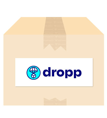Dropp return label (printer required)