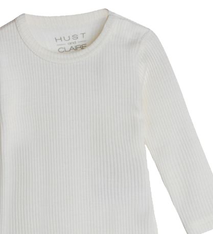 Body m/l Hust and Claire - Berry - Rib - Laine - Off White