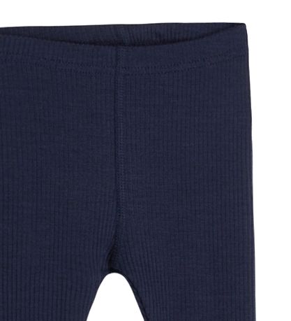 Hust and Claire Leggings - Lee - Rib - Uld - Navy Hust and Claire Leggings - Lee - Rib - Uld - Navy