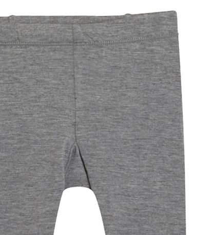 Hust and Claire Leggings - Luc - Bambus - Grå Melange Hust and Claire Leggings - Luc - Bambus - Grå Melange