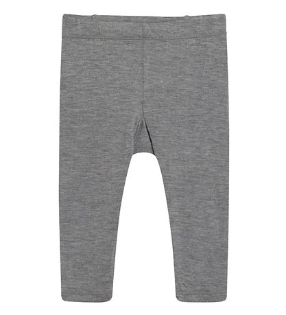 Hust and Claire Leggings - Luc - Bambus - Grå Melange Hust and Claire Leggings - Luc - Bambus - Grå Melange