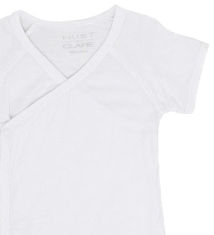 Hust and Claire Body k/æ - Bun - Bambus -  Hvid