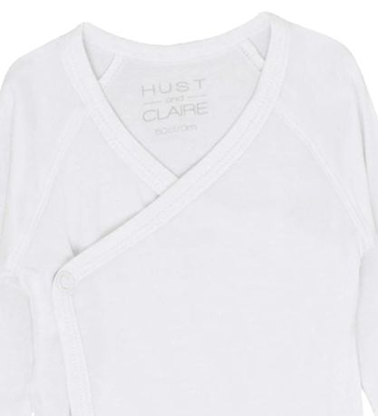 Hust and Claire Body l/æ - Buddy - Bambus - Hvid Hust and Claire Body l/æ - Buddy - Bambus - Hvid