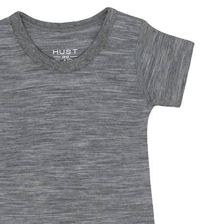 Hust and Claire Body k/æ - Uld - Bola - Grå Melange