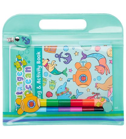 Ooly Aktivitetssæt - Mini Traveler - Outrageous Ocean Ooly Aktivitetssæt - Mini Traveler - Outrageous Ocean