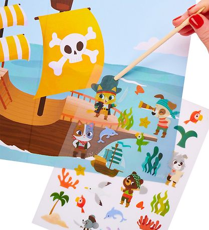 Ooly Klistermærkesæt - Set The Scene - Ocean Adventure Ooly Klistermærkesæt - Set The Scene - Ocean Adventure