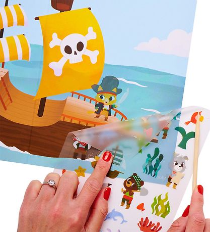 Ooly Klistermærkesæt - Set The Scene - Ocean Adventure Ooly Klistermærkesæt - Set The Scene - Ocean Adventure