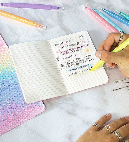 Ooly Dobbeltsidet Tuscher - 8 Stk - Pastel Liners Dual Tip Marke Ooly Dobbeltsidet Tuscher - 8 Stk - Pastel Liners Dual Tip Marke