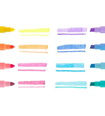 Ooly Dobbeltsidet Tuscher - 8 Stk - Pastel Liners Dual Tip Marke Ooly Dobbeltsidet Tuscher - 8 Stk - Pastel Liners Dual Tip Marke