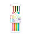 Ooly Kuglepen - 6 Stk - Fine Line Colored Gel Pens Ooly Kuglepen - 6 Stk - Fine Line Colored Gel Pens