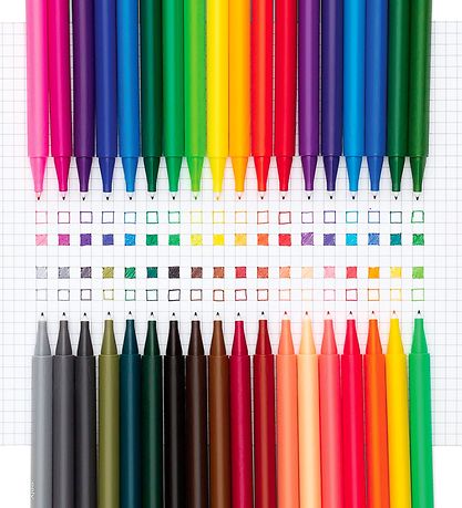 Ooly Tuscher - 36 Stk - Seriously Fine Felt Tip Markers