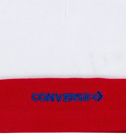 Converse Gaveæske - Body k/æ m. Hue og Futter - Hvid/Rød