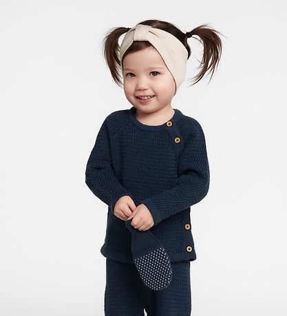 Voksi Pandebånd - Uld - 2-lags - Seashell Sand