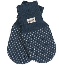 Voksi Mittens - Wool - 2-layer - Poppy Blue Voksi Mittens - Wool - 2-layer - Poppy Blue