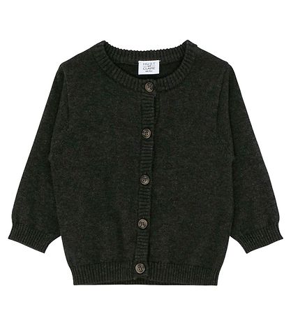 Hust and Claire Cardigan - Clyde - Strik - Koksgrå Melange Hust and Claire Cardigan - Clyde - Strik - Koksgrå Melange