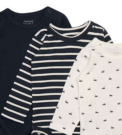 Body m/l Hust and Claire - Bertram - 3 Pack - Marine/Blanc