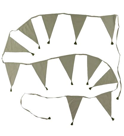 A Little Lovely Company Flagranke - 12 Cotton Flags - 400 cm - S A Little Lovely Company Flagranke - 12 Cotton Flags - 400 cm - S