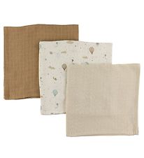 Cam Cam Stofbleer - 70x70 cm - 3-pak - Dreamland/Camel/Light San Cam Cam Stofbleer - 70x70 cm - 3-pak - Dreamland/Camel/Light San