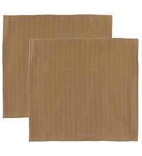 Cam Cam Stofbleer - 72x72 cm - 2-pak - Camel Cam Cam Stofbleer - 72x72 cm - 2-pak - Camel