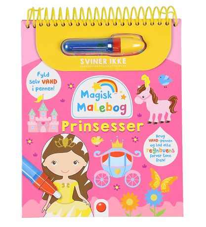 Forlaget Bolden Malebog - Magisk Malebog: Prinsesser - Dansk Forlaget Bolden Malebog - Magisk Malebog: Prinsesser - Dansk