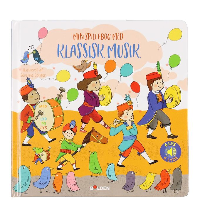 Forlaget Bolden Bog m. Lyd - Min Spillebog Med Klassisk Musik -