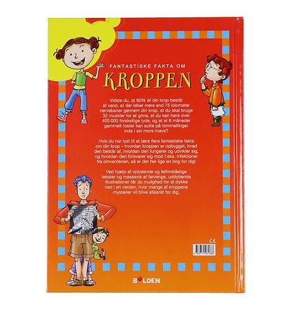 Forlaget Bolden Bog - Fantastiske Fakta Om Kroppen - Dansk Forlaget Bolden Bog - Fantastiske Fakta Om Kroppen - Dansk