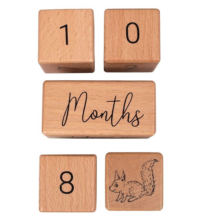 Filibabba Aldersklodser i træ - 1 stk.