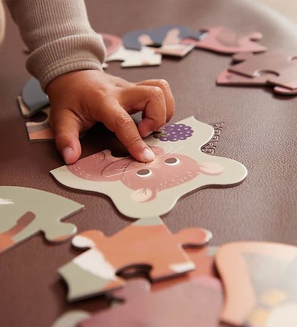 Filibabba Puslespil - 2-8 Brikker - Nordiske Dyr Filibabba Puslespil - 2-8 Brikker - Nordiske Dyr