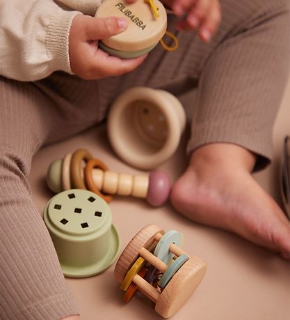 Filibabba Legekuffert m. Sanselegetøj - 5 Dele Filibabba Legekuffert m. Sanselegetøj - 5 Dele