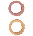 Filibabba Bidering - 2-Pak - Vintage Rose
