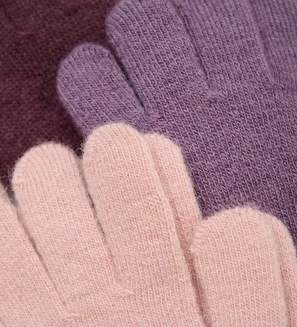 CeLaVi Handsker - Uld/Nylon - 5-pak - Misty Rose CeLaVi Handsker - Uld/Nylon - 5-pak - Misty Rose