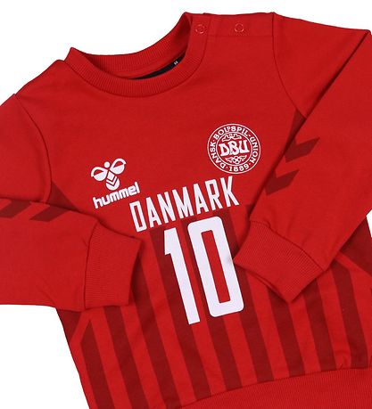 Hummel Sweatshirt - DBU - hmlCelebrate - Rød Hummel Sweatshirt - DBU - hmlCelebrate - Rød