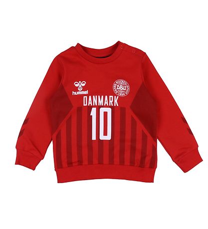 Hummel Sweatshirt - DBU - hmlCelebrate - Rød Hummel Sweatshirt - DBU - hmlCelebrate - Rød