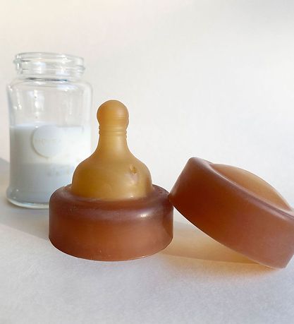 Hevea Sutteflasker - 2-pak - Glas & Naturgummi - 250 ml