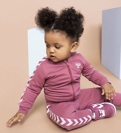 Hummel Sweatsæt - HmlBille - Deco Rose