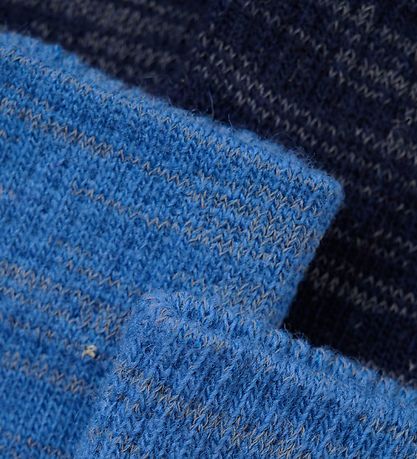 CeLaVi Luffer - Uld/Polyester - 2-pak - Bright Cobalt m. Refleks CeLaVi Luffer - Uld/Polyester - 2-pak - Bright Cobalt m. Refleks