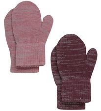 CeLaVi Luffer - Uld/Polyester - 2-pak - Rose Brown m. Refleks CeLaVi Luffer - Uld/Polyester - 2-pak - Rose Brown m. Refleks