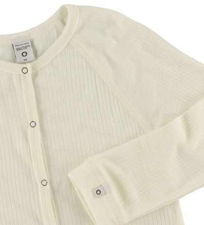 Smallstuff Natdragt - Drop Needle - Uld - Off White Smallstuff Natdragt - Drop Needle - Uld - Off White