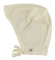 Smallstuff Babyhjelm - Uld - Off White Smallstuff Babyhjelm - Uld - Off White