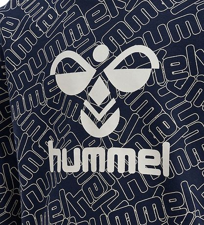 Hummel Sweatshirt - hmlCarson - Black Iris Hummel Sweatshirt - hmlCarson - Black Iris