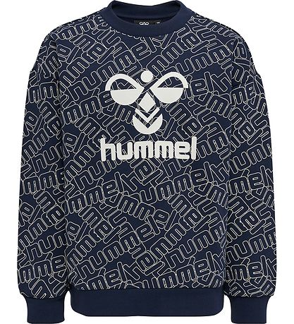 Hummel Sweatshirt - hmlCarson - Black Iris Hummel Sweatshirt - hmlCarson - Black Iris
